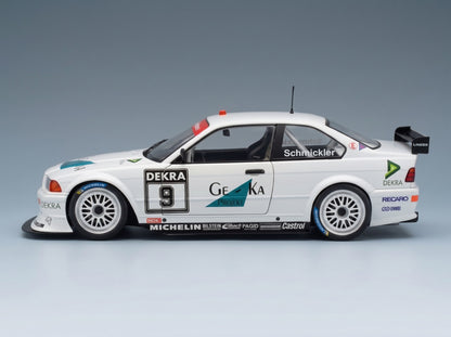 BMW M3 (E36) Coupé Team Linder No. 9 Frank Schmickler DTM 1994 Werk83 1:18 scale model - side view
