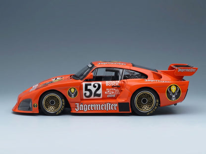 Porsche 935 K4 Turbo Team Kremer Jägermeister No. 52 B. Wollek Winner Norisring DRM 1981 Werk83 1:18 scale model - side view