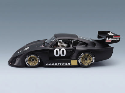 Porsche 935 K4 Turbo Interscope Racing No. 00 D. Ongais IMSA 1981 Werk83 1:18 scale model - side view