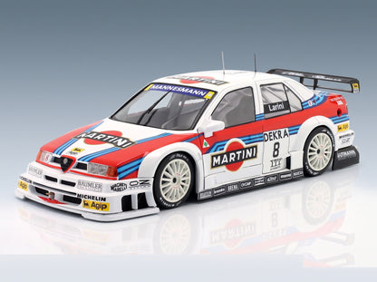 Alfa Romeo 155 V6 TI Martini Racing No. 8 Nicola Larini ITC 1995 Werk83 1:18 scale model - front three-quarter view