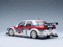 Alfa Romeo 155 V6 TI Martini Racing No. 8 Nicola Larini ITC 1995 Werk83 1:18 scale model - rear three-quarter view
