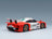 Porsche 911 3.2L GT1 Evo No. 17 Emmanuel Collard Mauro Baldi FIA GT Championship 1997 Werk83 1:18 scale model - rear three-quarter view
