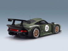 Porsche 911 GT1 3.2L Turbo Porsche AG Mobil1 No. 25 Boutsen Stuck Wollek Pre-Qualifying 2nd 24h Le Mans 1996 Werk83 1:18 scale model - rear three-quarter view