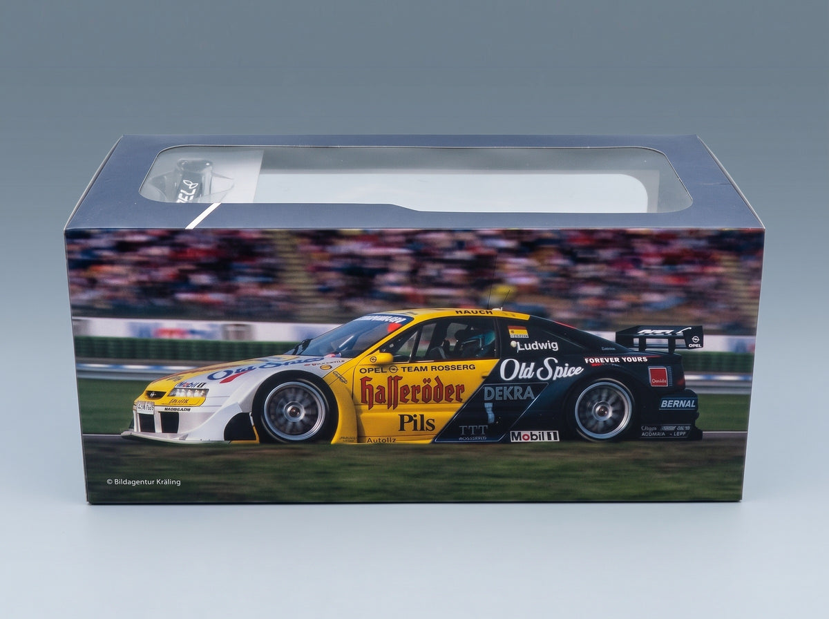Opel Calibra V6 4x4 Team Rosberg No. 1 Klaus Ludwig Winner Race 1+2 Hockenheim DTM ITC 1995 Werk83 1:18 scale model - original packaging