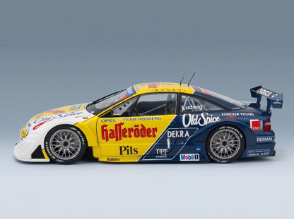 Opel Calibra V6 4x4 Team Rosberg No. 1 Klaus Ludwig Winner Race 1+2 Hockenheim DTM ITC 1995 Werk83 1:18 scale model - side view