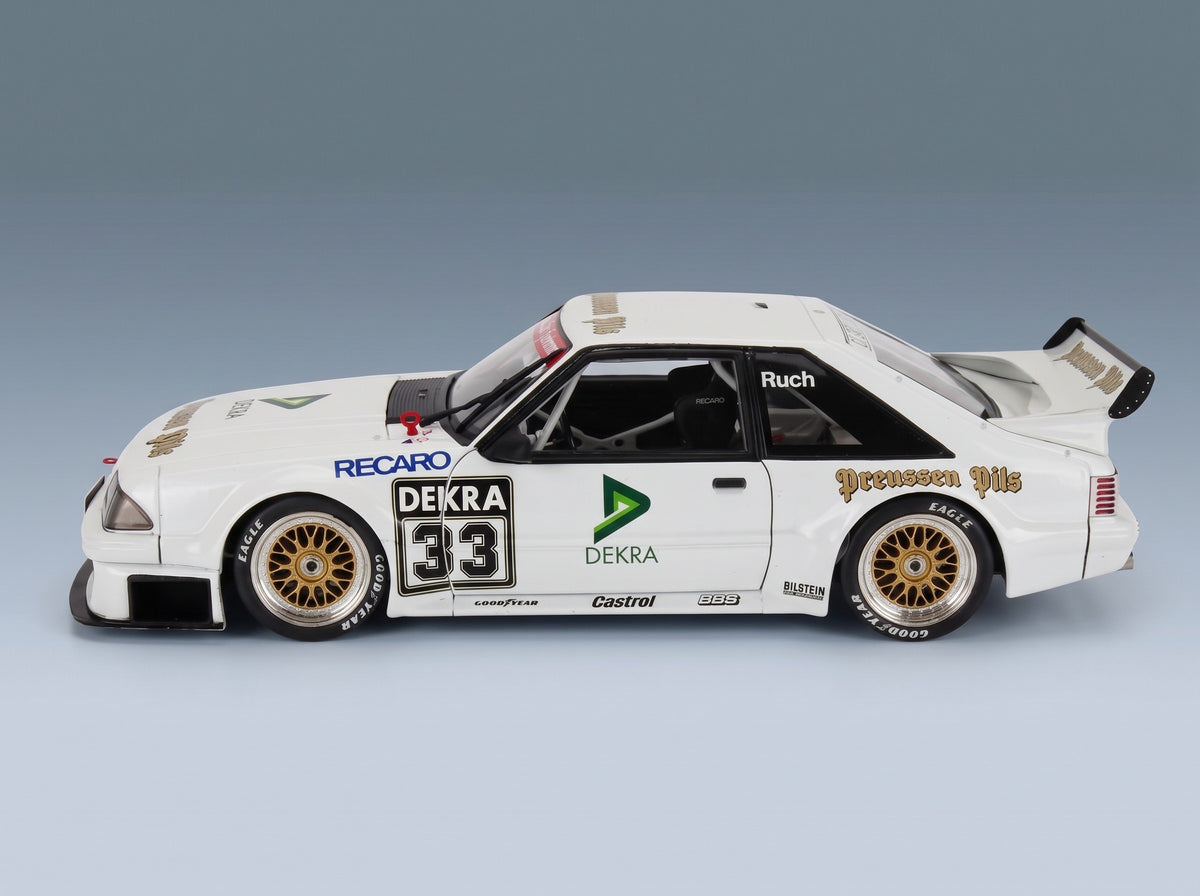 Ford Mustang 5.0 GT Ruch Motorsport No. 33 Gerd Ruch DTM 1993 Werk83 1:18 scale model - side view