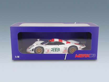 Porsche 911 GT1-98 Team Zakspeed Racing No. 5 Alexander Grau Andreas Sheld 4th FIA GT Championship Oschersleben 1998 Werk83 1:18 scale model - original packaging