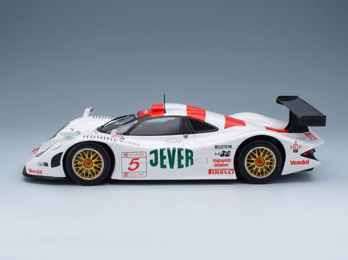 Porsche 911 GT1-98 Team Zakspeed Racing No. 5 Alexander Grau Andreas Sheld 4th FIA GT Championship Oschersleben 1998 Werk83 1:18 scale model - side view