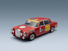 Mercedes-Benz 300 SEL 6.8 Team Mercedes AMG No. 1 Hans Heyer Thomas Betzler 24h Nürburgring 1972 Werk83 1:18 scale model - front three-quarter view