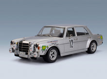 Mercedes-Benz 300 SEL 6.8 AMG No. 12 Behrmann Jabouille Dolhem 12h Paul Ricard 1971 Werk83 1:18 scale model - front three-quarter view