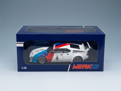 BMW M1 Werksdesign No. 6 Nelson Piquet Procar Series 1979 Werk83 1:18 scale model - original packaging