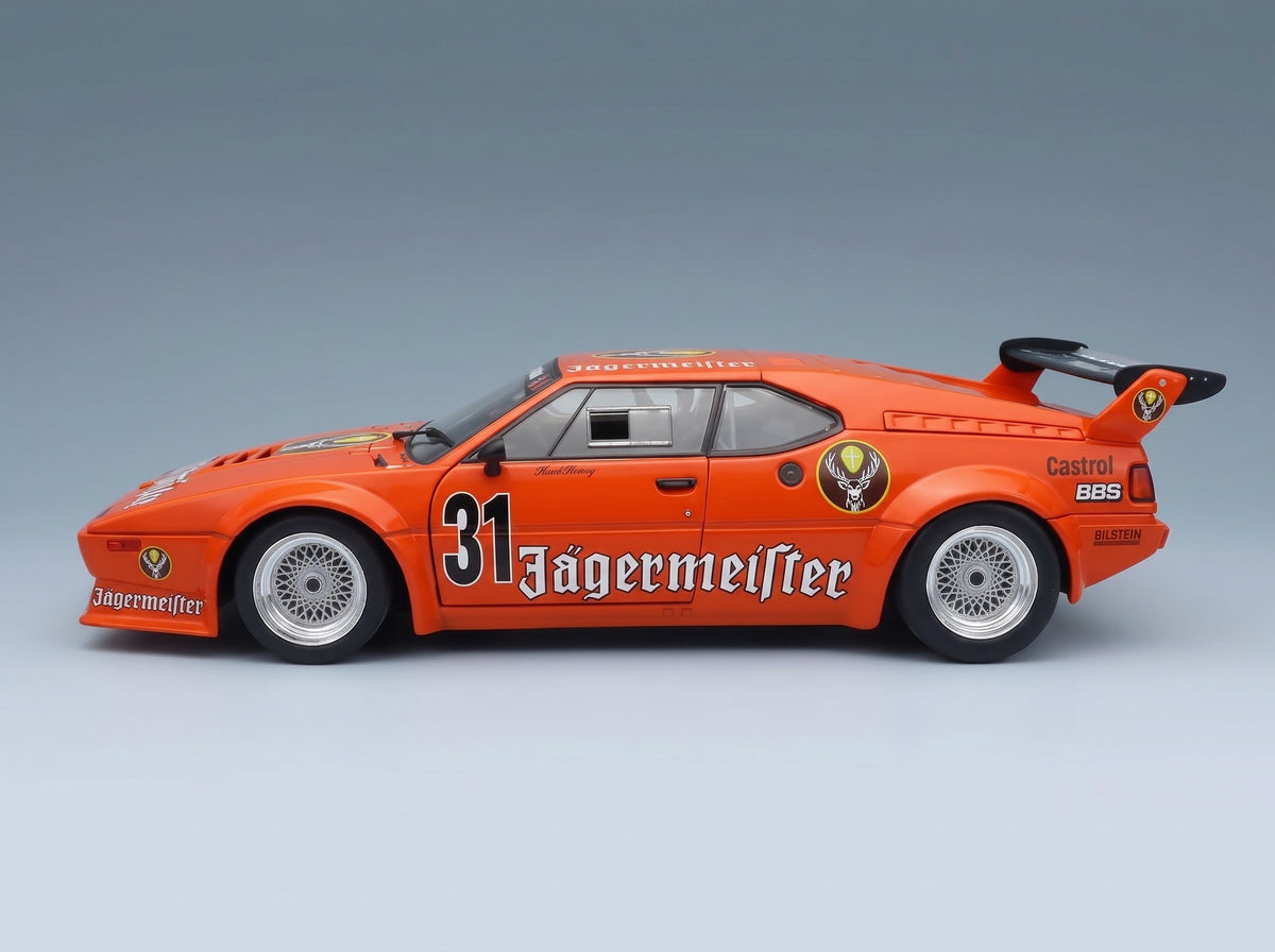 BMW M1 Procar (E26) Team Jägermeister No. 31 Kurt König DRT Nürburgring 1982 Werk83 1:18 scale model - side view