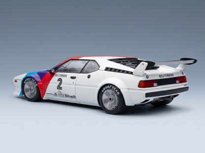 BMW M1 Team BMW Motorsport No. 2 Carlos Reutemann ProCar Series 1979 Werk83 1:18 scale model - rear three-quarter view