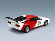 BMW M1 M88 3.5L Team BMW Motorsport No. 28 Carlos Reutemann Procar Series Season 1979 Werk83 1:18 scale model - rear three-quarter view