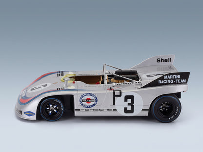 Porsche 908/03 No. 3 Larrousse Winner 1000km Nürburgring 1971 Werk83 1:18 scale model - side view