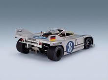Porsche 908/03 Spider Martini Racing No. 8 Vic Elford Gerard Larrousse Targa Florio 1971 Werk83 1:18 scale model - rear three-quarter view