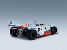 Porsche 908/03 Spider Team Gulf No. 1 Pedro Rodriguez Jo Siffert 2nd 1000km Nürburgring 1971 Werk83 1:18 scale model - rear three-quarter view