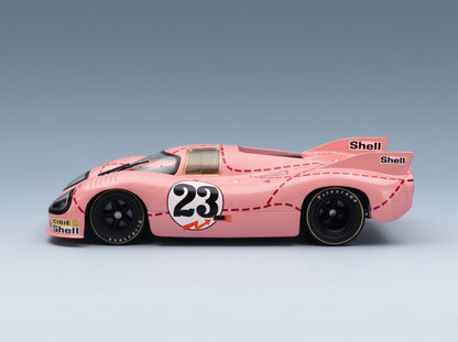 Porsche 917/20 4.9L Martini International Racing No. 23 Reinhold Jost Willi Kauhsen 1st Practice 24h Le Mans 1971 Werk83 1:18 scale model - side view