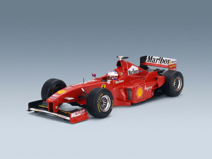 Ferrari F300 No. 3 Michael Schumacher Winner Montreal Canada GP 1998 Werk83 1:18 scale model - front three-quarter view