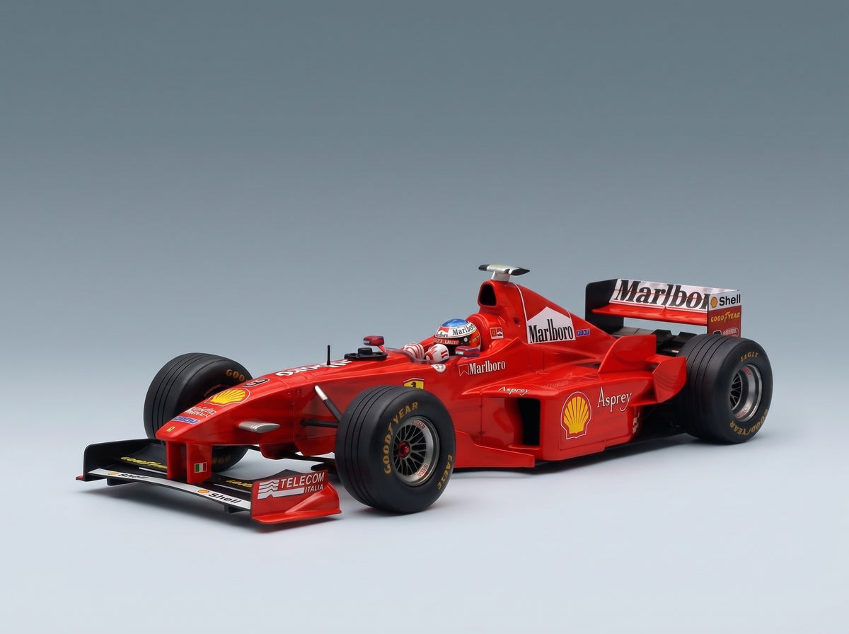 Ferrari F300 No. 3 Michael Schumacher Winner Canadian GP 1998 Werk83 1:18 scale model - front three-quarter view