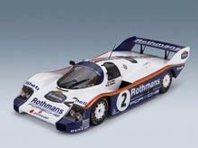 Porsche 956K Rothmans No. 2 Stefan Bellof Derek Bell Winner 1000km Sandown Park 1984 Werk83 1:18 scale model - front three-quarter view