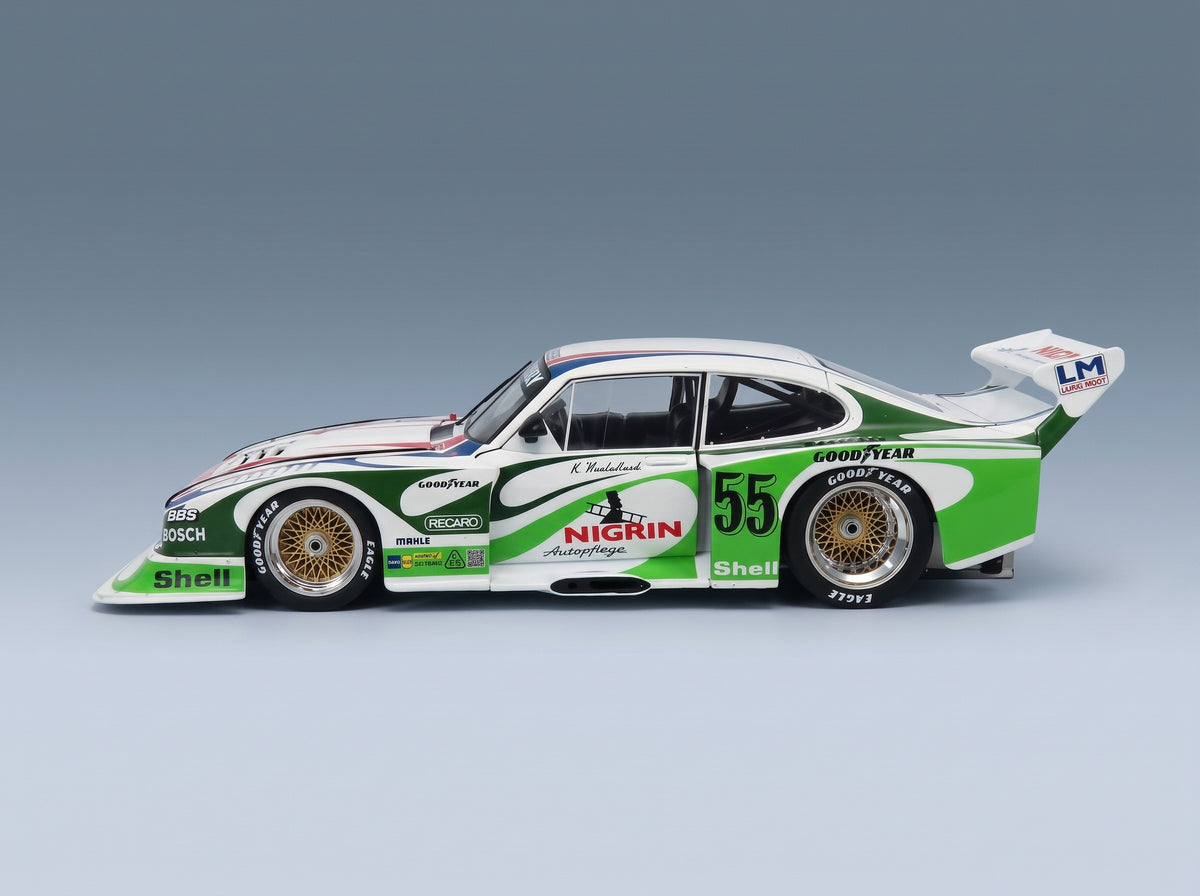 Ford Capri Turbo Gr.5 Team Liqui Moly No. 55 Manfred Winkelhock DRM 1981 Werk83 1:18 scale model - side view