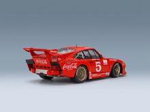 Porsche 935 K3 Team Bob Akin Motor Racing Coca-Cola No. 5 Bob Akin Craig Siebert Derek Bell 2nd 24h Daytona 1981 Werk83 1:18 scale model - rear three-quarter view