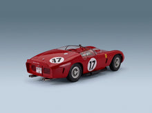 Ferrari 250 TR61 3.0L V12 Spider N.A.R.T. North American Racing No. 17 Pedro Rodriguez Ricardo Rodriguez 24h Le Mans 1961 Werk83 1:18 scale model - rear three-quarter view