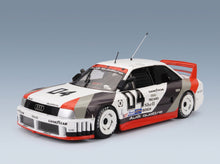 Audi 90 Quattro Team Audi Sport No. 4 Walter Röhrl Hans Joachim Stuck Miller High Life 500km IMSA 1989 Werk83 1:18 scale model - front three-quarter view