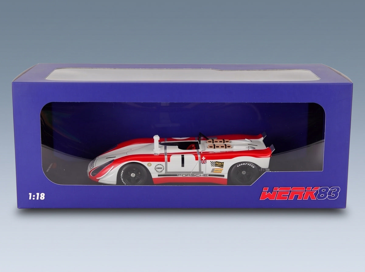 Porsche 908/2 Spyder No. 53 Siffert Redman Winner 6h Watkins Glen 1969 Werk83 1:18 scale model - original packaging