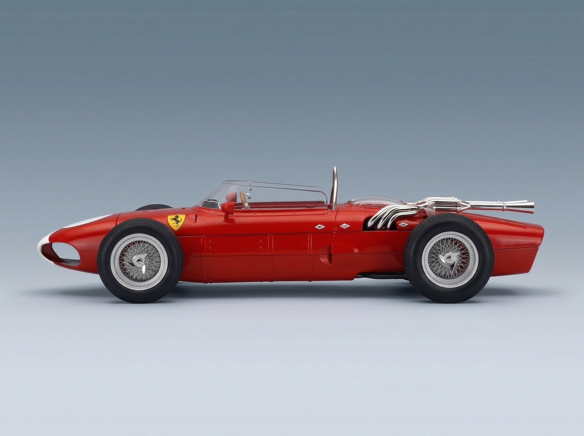 Ferrari F1 156 Sharknose 1961 Werk83 1:18 scale model - side view