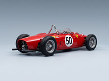 Ferrari 156 F1 Sharknose No. 50 Winner French GP Giancarlo Baghetti 1961 Werk83 1:18 scale model - rear three-quarter view