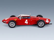 Ferrari 156 F1 Sharknose No. 4 Phil Hill Winner Belgian GP Spa 1961 World Champion Werk83 1:18 scale model - side view