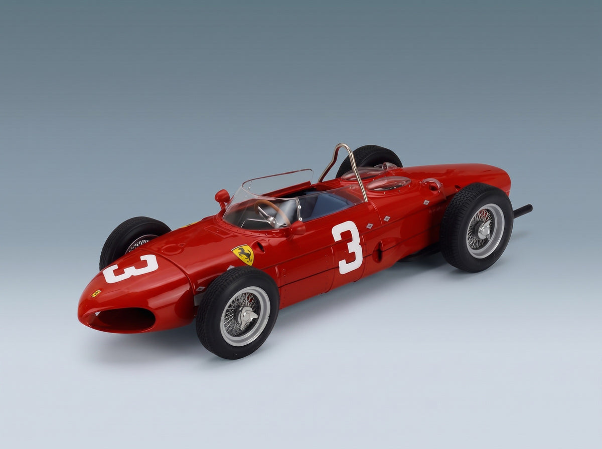 Ferrari F1 156 Sharknose No. 3 Wolfgang Von Trips Winner Dutch GP 1961 Werk83 1:18 scale model - front three-quarter view