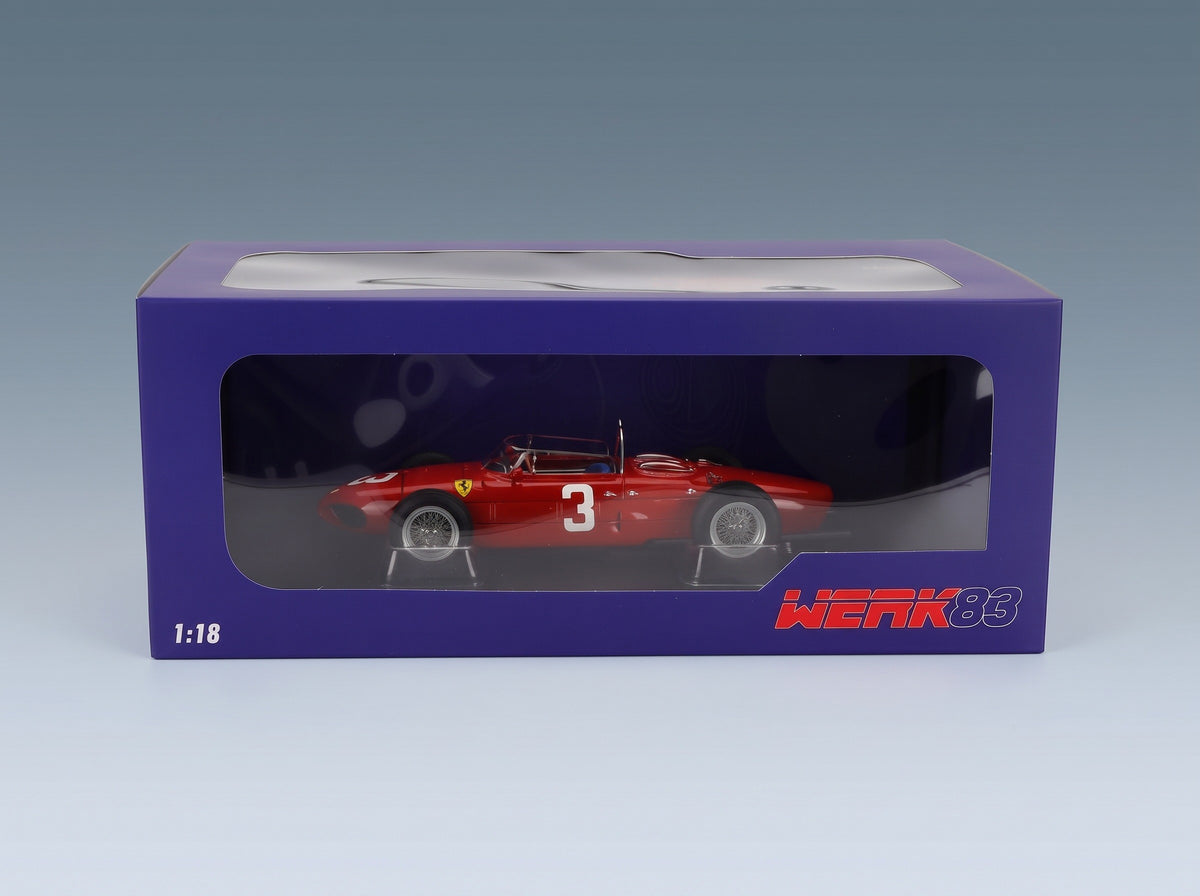 Ferrari F1 156 Sharknose No. 3 Wolfgang Von Trips Winner Dutch GP 1961 Werk83 1:18 scale model - original packaging