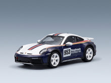 Porsche 911 992 No. 953 Rally Dakar Roughroads Design Paket Coupé 2023 Spark Model 1:43 - front three-quarter view