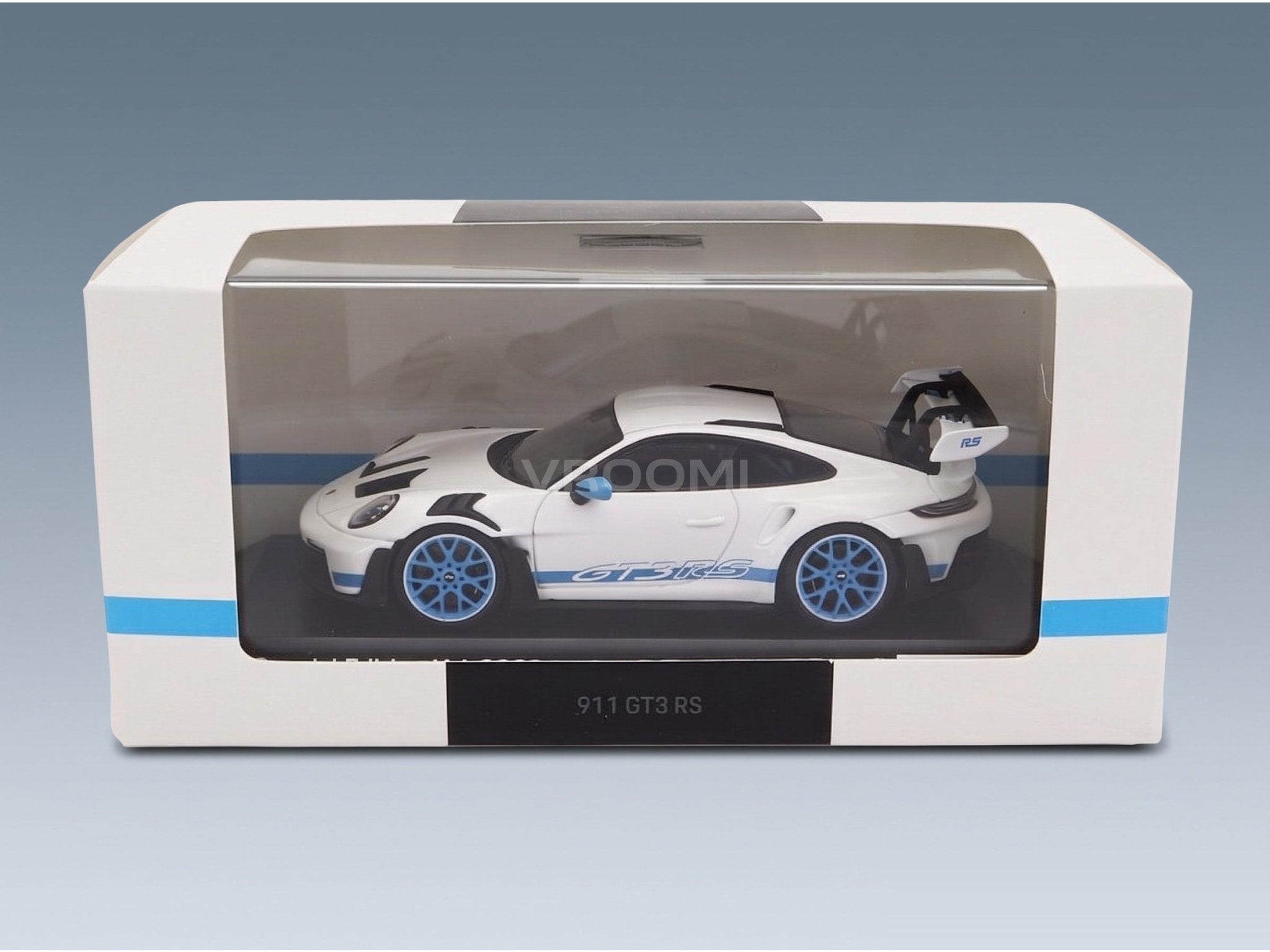 Porsche 911 992 GT3 RS IAA Monaco 2023 Spark Model 1:43 scale model - original packaging