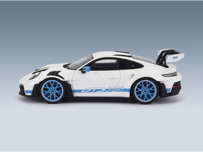 Porsche 911 992 GT3 RS IAA Monaco 2023 Spark Model 1:43 scale model - rear three-quarter view
