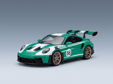 Porsche 911 992 GT3 RS No. 56 Racing Coupe 2023 Spark Model 1:43 - front three-quarter view