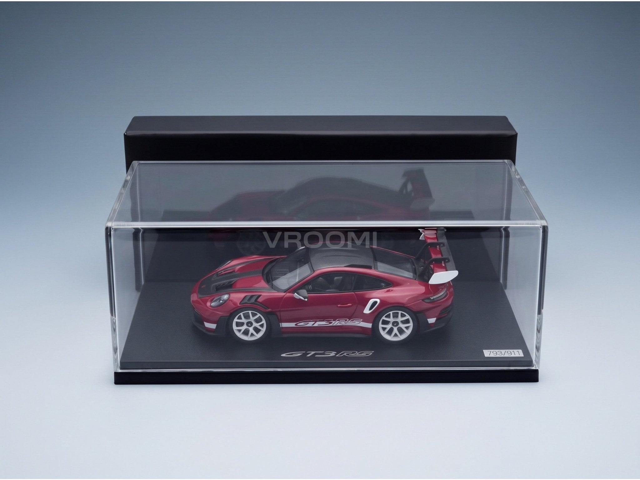Porsche 911 GT3 RS (992) Sonderwunsch 2024 Ruby Star Spark Model 1:43 scale model - original packaging
