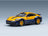 Porsche 911 Dakar (992) Sonderwunsch 2024 Signal Yellow Gentian Blue Metallic Spark Model 1:43 scale model - front three-quarter view