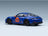 Porsche 911 S/T (992) No. 14 Sonderwunsch 2024 Nagaro Blue Spark Model 1:43 scale model - rear three-quarter view