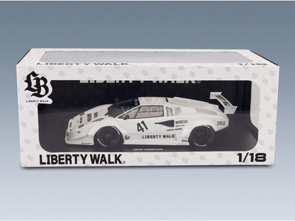 Lamborghini Countach LB-Works No. 41 Racing 2023 GT Spirit 1:18 scale model - original packaging