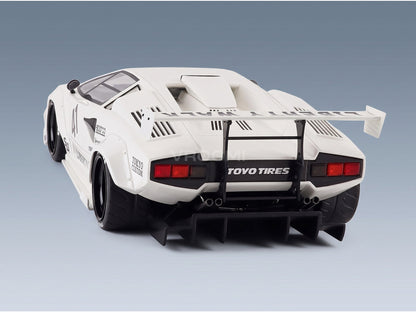 Lamborghini Countach LB-Works No. 41 Racing 2023 GT Spirit 1:18 scale model - rear view