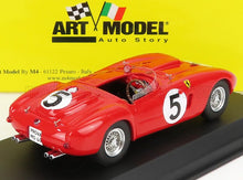 FERRARI - 375 PLUS 5.0L V12 SPIDER EQUIPO SCUDERIA FERRARI N.º 5 24 HORAS DE LE MANS 1954 LOUIS ROSIER - ROBERT MANZON - ROJO