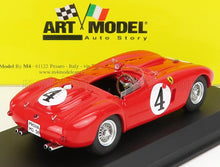 FERRARI - 375 PLUS 5.0L V12 SPIDER EQUIPO SCUDERIA FERRARI N.º 4 GANADOR DE LAS 24 HORAS DE LE MANS 1954 MAURICE TRINTIGNANT - JOSÉ FROILÁN GONZÁLEZ - ROJO