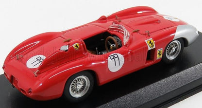 FERRARI - 860 MONZA N 11 2nd BRIDGEHAMPTON 1958 B.GROSSMAN - RED SILVER