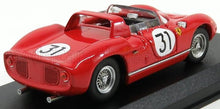 FERRARI - 250P SPIDER ch.0812 N 31 2nd 12h SEBRING 1963 MAIRESSE - VACCARELLA - BANDINI - RED