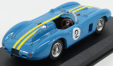 FERRARI - 860 MONZA SPIDER ch.0602 N 2 2nd VENEZUELA - CARACAS GP 1956 J.M.FANGIO - BLUE