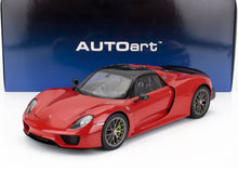 PORSCHE - 918 SPYDER PAQUETE WEISSACH 2013 - ROJO